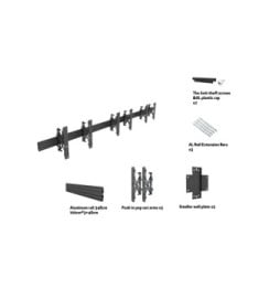 Multibrackets 4139 montage des affichages de messages 165,1 cm (65") Noir (4139)