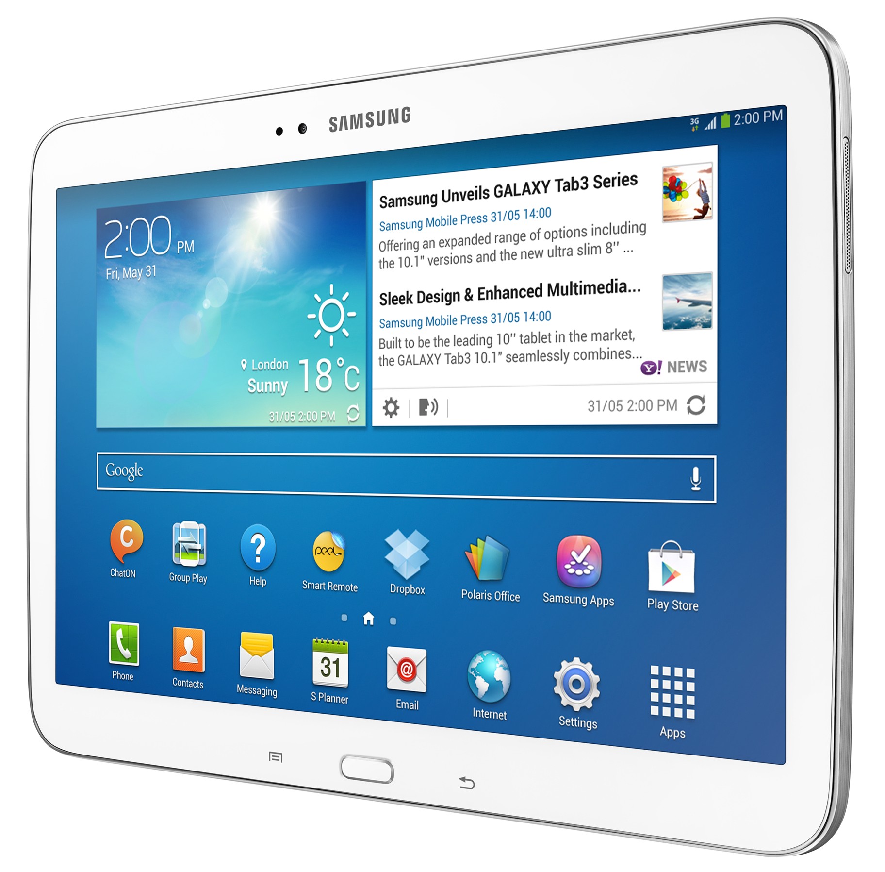 samsung galaxy tab 3 specifications