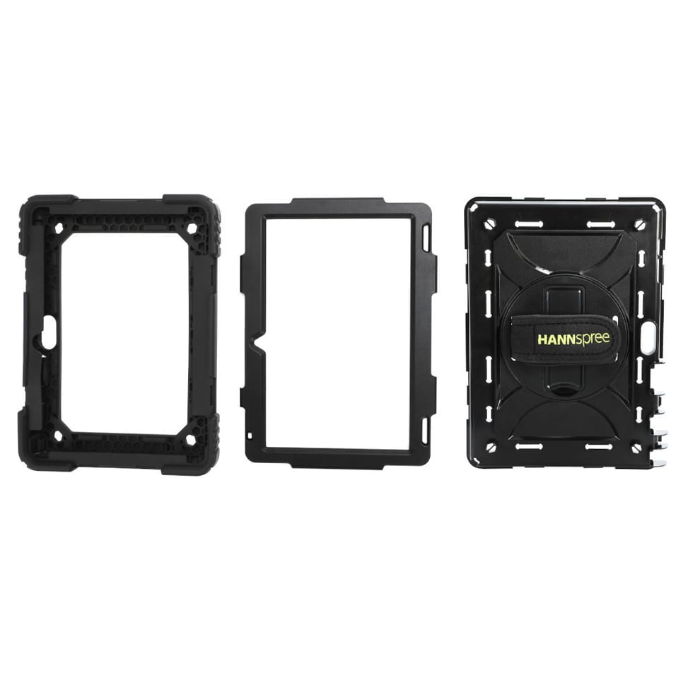 Hannspree Rugged Tablet Protection Case 13.3 33,8 cm (13.3") Housse Noir (80-PF000002G00K) — image 11