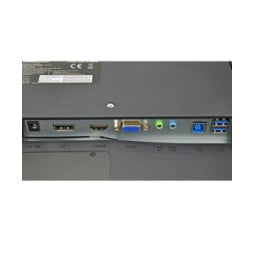 Hannspree HT248PPB écran plat de PC 60,5 cm (23.8") 1920 x 1080 pixels Full HD LED Écran tactile Dessus de table Noir