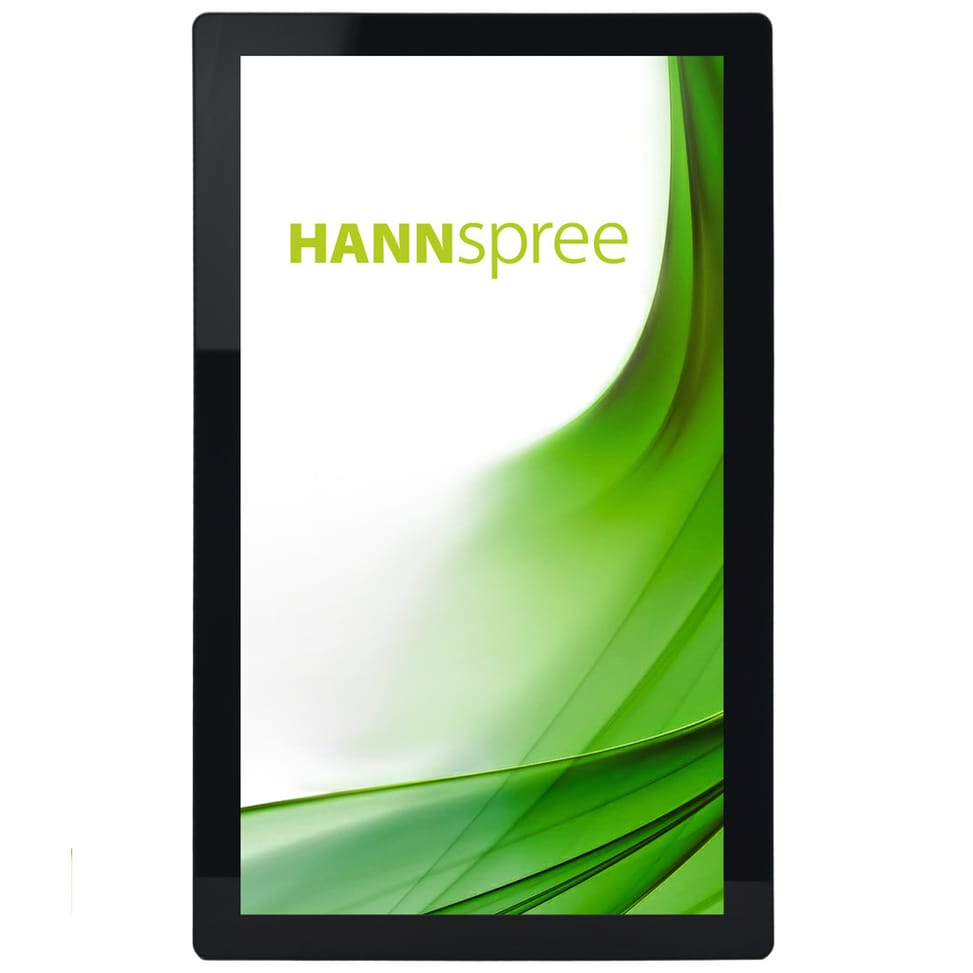 Hannspree Open Frame HO165PTB affichage de messages 39,6 cm (15.6") LED 250 cd/m² Full HD Noir Écran tactile 24/7 (HO165PTB) — image 2