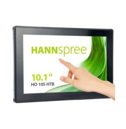 Hannspree Open Frame HO 105 HTB Panneau plat de signalisation numérique 25,6 cm (10.1") LCD 350 cd/m² HD Noir Écran tactile