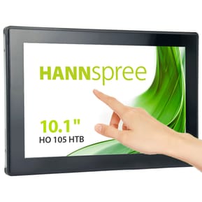 Hannspree Open Frame HO 105 HTB Panneau plat de signalisation numérique 25,6 cm (10.1") LCD 350 cd/m² HD Noir Écran tactile