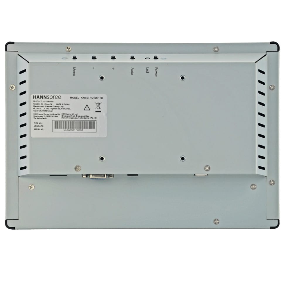 Hannspree Open Frame HO 105 HTB Panneau plat de signalisation numérique 25,6 cm (10.1") LCD 350 cd/m² HD Noir Écran tactile — image 14