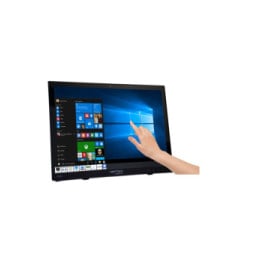 Hannspree HT161HNB écran plat de PC 39,6 cm (15.6") 1366 x 768 pixels HD LED Écran tactile Dessus de table Noir (HT161HNB)