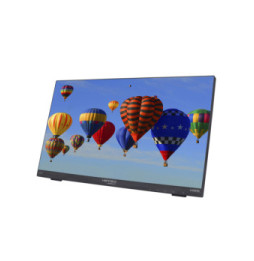 Hannspree HT225HPB écran plat de PC 54,6 cm (21.5") 1920 x 1080 pixels Full HD LED Écran tactile Dessus de table Noir