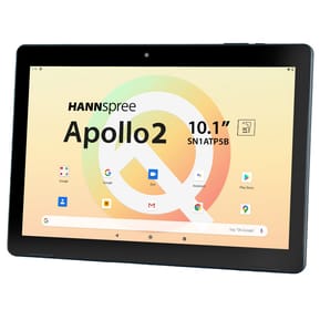 Hannspree HANNSpad Apollo 2 32 Go 25,6 cm (10.1") Mediatek 3 Go Wi-Fi 5 (802.11ac) Android 10 Noir (SN1ATP5B)