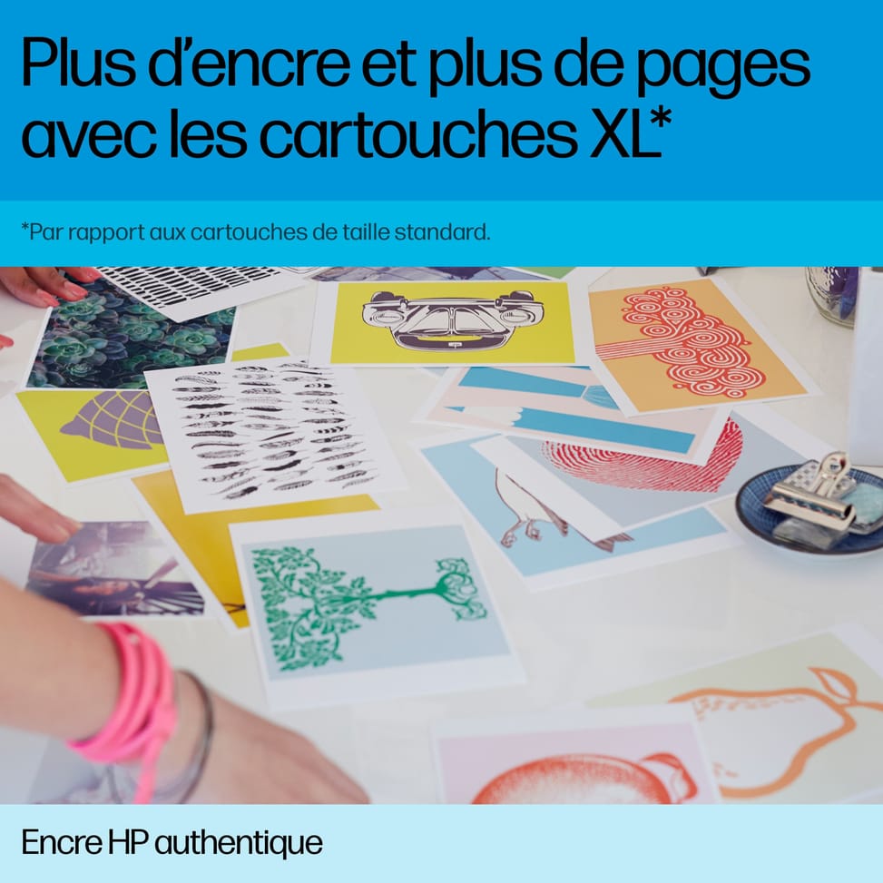 HP 301XL cartouche d'encre trois couleurs grande capacité authentique (CH564EE) — image 14