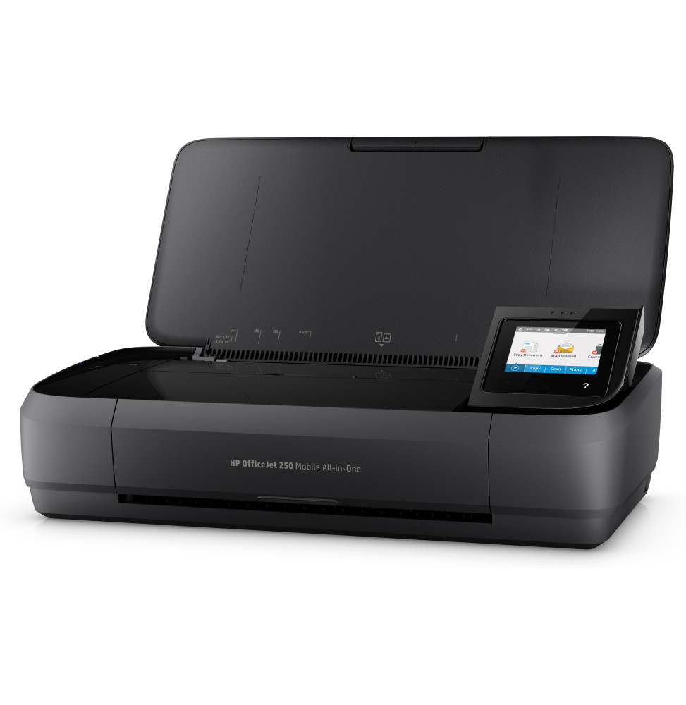 HP OfficeJet Imprimante tout-en-un portable 250, Couleur, Imprimante pour  Petit bureau, Impression, copie, numérisation, prix Maroc