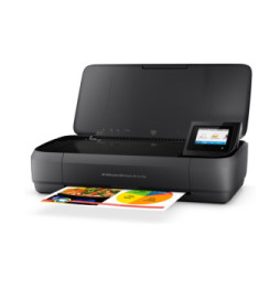 HP OfficeJet Imprimante tout-en-un portable 250, Couleur, Imprimante pour Petit bureau, Impression, copie, numérisation,