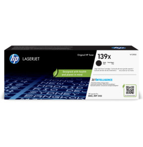 HP LaserJet Cartouche de toner authentique noir 139X grande capacité (W1390X)