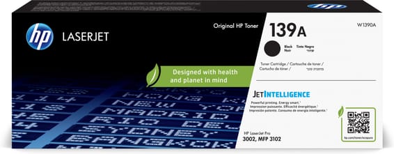 HP LaserJet Cartouche de toner authentique noir 139A Cartouche de toner LaserJet authentique noir HP 139A (W1390A)