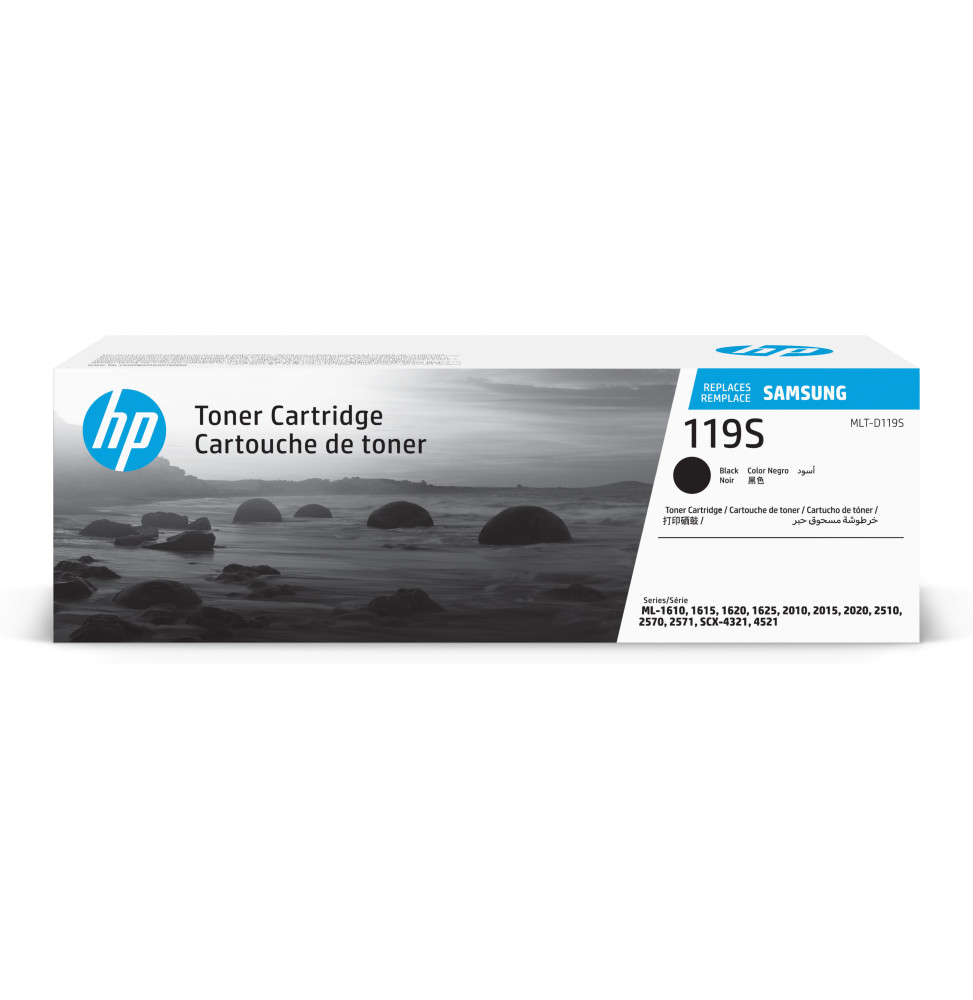 Samsung Cartouche de toner noir MLT-D119S Cartouche de toner noir MLT-D119S  (SU863A)