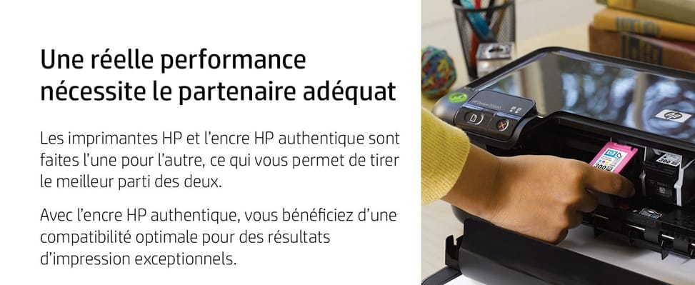 HP 963 Pack de 4 cartouches d'encre Noir/Cyan/Magenta/Jaune authentiques (6ZC70AE) — image 2