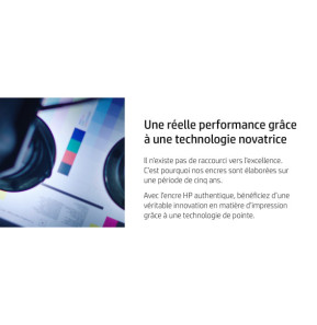 HP 963 Pack de 4 cartouches d'encre Noir/Cyan/Magenta/Jaune authentiques (6ZC70AE)