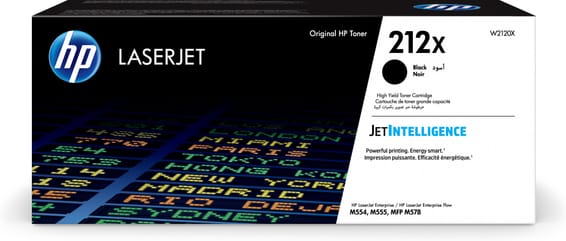 HP Toner LaserJet noir grande capacité authentique 212X Toner LaserJet noir grande capacité HP authentique 212X (W2120X)