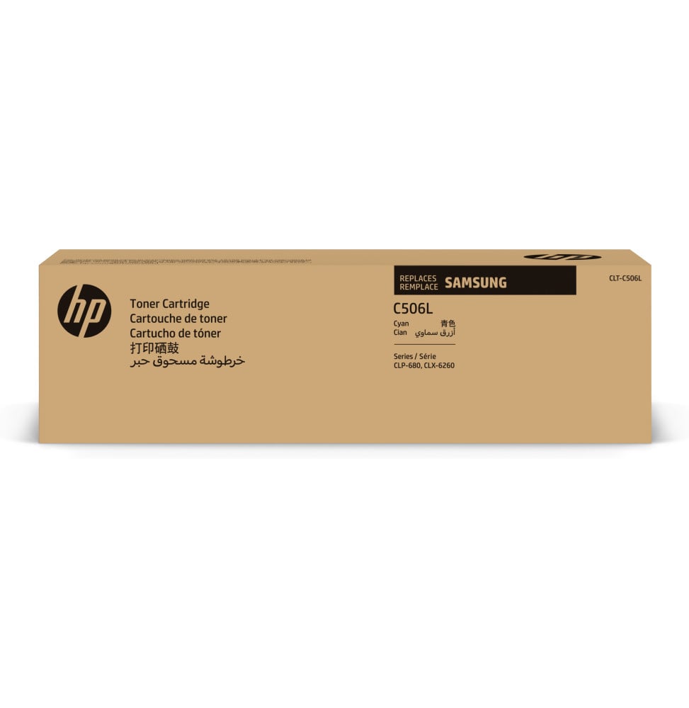 Samsung CLT-C506L Toner cyan grande capacité authentique CLT-C506L Toner cyan grande capacité authentique  (SU038A)
