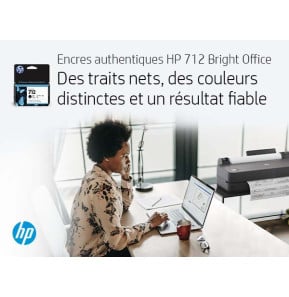 HP Pack de 3 cartouches d'encre DesignJet 712, magenta, 29 ml (3ED78A)