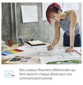 HP Pack de 3 cartouches d'encre DesignJet 712, magenta, 29 ml (3ED78A)