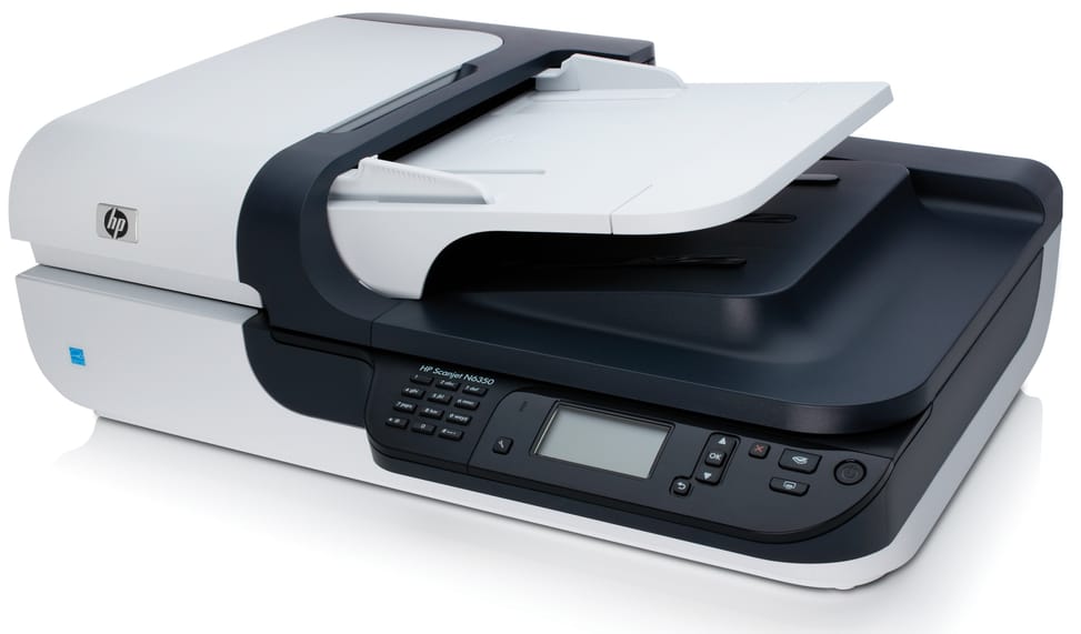 Scanner de documents à plat en réseau HP Scanjet N6350 (L2703A)