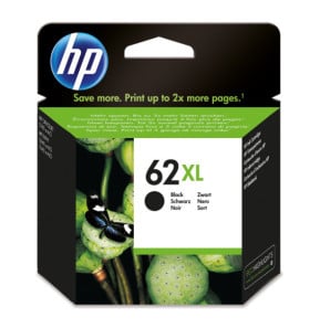 HP 62XL cartouche d'encre noire grande capacité authentique (C2P05AE)