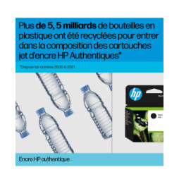HP 62XL cartouche d'encre noire grande capacité authentique (C2P05AE)