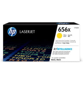 HP 656X Toner jaune LaserJet authentique grande...