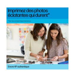 HP Pack de 2 cartouches d'encre noire/3 couleurs authentiques 302 (X4D37AE)