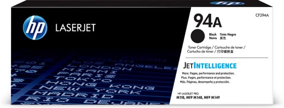 HP 94A Toner noir LaserJet authentique 94A Toner noir LaserJet authentique (CF294A)