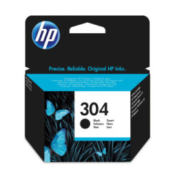HP 304 Cartouche d’encre noire authentique 304 Cartouche d’encre noire authentique  (N9K06AE)