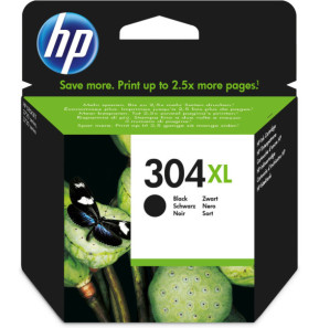 HP 304XL Cartouche d’encre noire authentique 304XL Cartouche d’encre noire authentique  (N9K08AE)