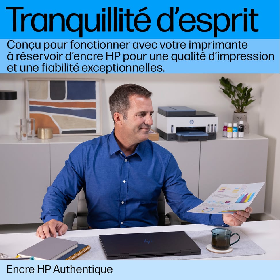 HP 32XL Originale Bouteille d'encre noire authentique 32XL (135 ml)  (1VV24AE) — image 5