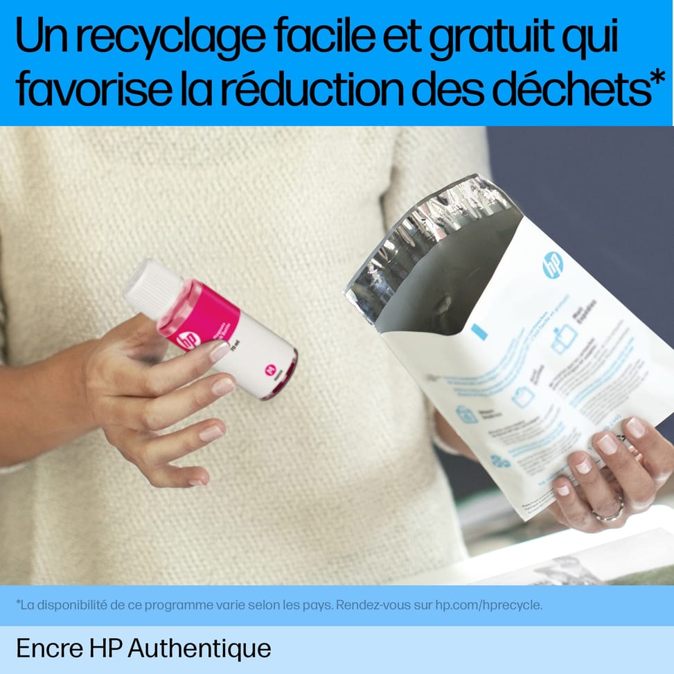 HP 32XL Originale Bouteille d'encre noire authentique 32XL (135 ml)  (1VV24AE) — image 6