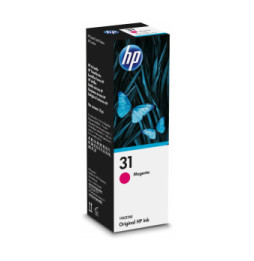 HP 31 70-ml Magenta Original Ink Bottle Originale Bouteille d'encre magenta authentique 70 mL 31 Original  (1VU27AE)