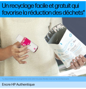 HP 31 70-ml Magenta Original Ink Bottle Originale Bouteille d'encre magenta authentique 70 mL 31 Original  (1VU27AE)