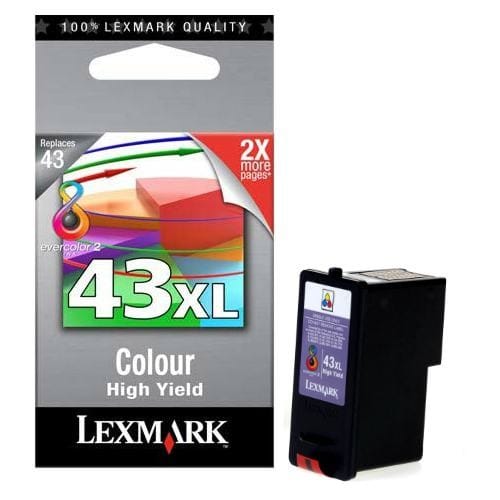 Cartouche couleur haute capacité Lexmark N 43XL (18YX143E)