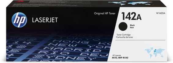 HP Cartouche de toner noir LaserJet authentique 142A Cartouche de toner noir HP LaserJet authentique HP 142A  (W1420A)