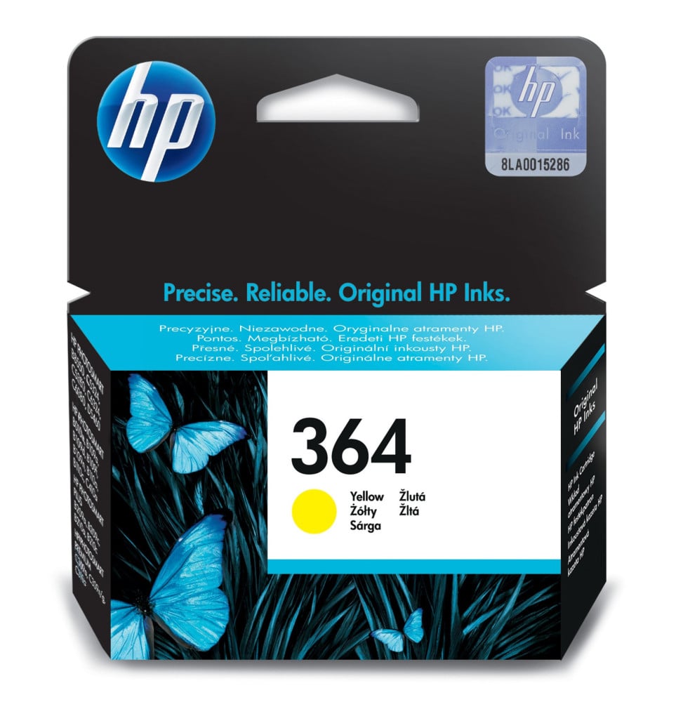 CARTOUCHE D'ENCRE JAUNE authentique HP 364 EUR 4,20 - FR