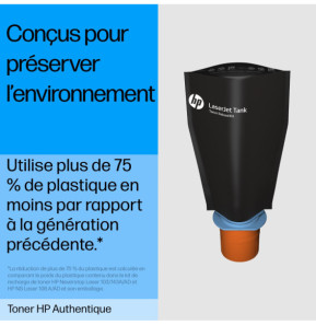 HP Kit de recharge de toner noir Neverstop authentique 143AD (double pack) (W1143AD)