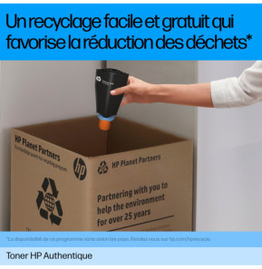 HP Kit de recharge de toner noir Neverstop authentique 143AD (double pack) (W1143AD)
