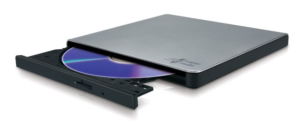 Hitachi-LG Graveur de DVD portable mince (GP57ES40.AHLE10B) — image 3