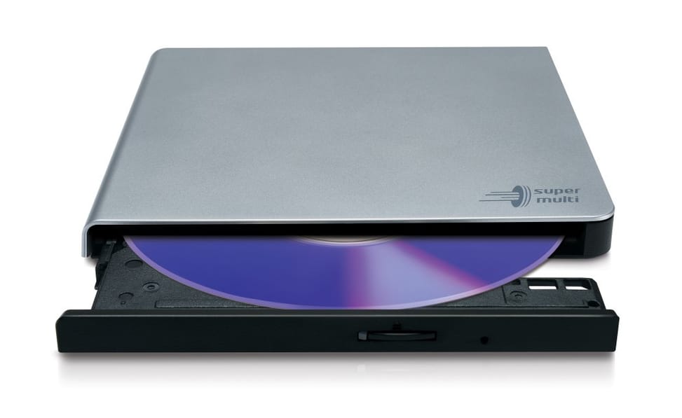 Hitachi-LG Graveur de DVD portable mince (GP57ES40.AHLE10B) — image 4