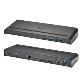 i-tec USB 3.0 / USB-C / Thunderbolt 3, 3x 4K Docking Station + Power Delivery 85W (CATRIPLE4KDOCKPD)