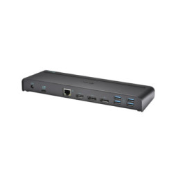 i-tec USB 3.0 / USB-C / Thunderbolt 3, 3x 4K Docking Station + Power Delivery 85W (CATRIPLE4KDOCKPD)