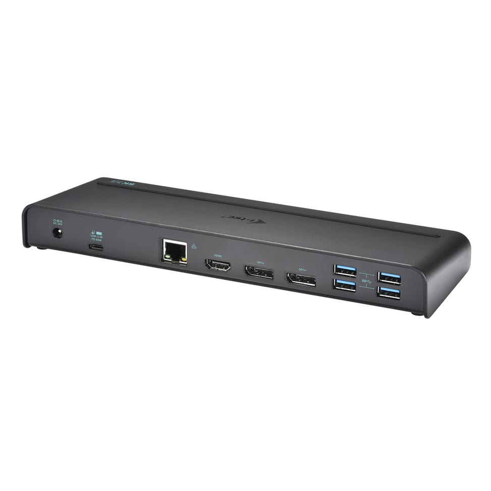 i-tec USB 3.0 / USB-C / Thunderbolt 3, 3x 4K Docking Station + Power Delivery 85W (CATRIPLE4KDOCKPD) — image 4