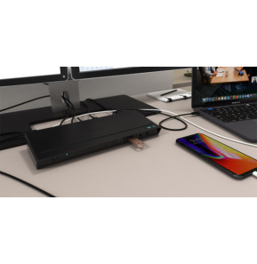 i-tec USB 3.0 / USB-C / Thunderbolt 3, 3x 4K Docking Station + Power Delivery 85W (CATRIPLE4KDOCKPD)