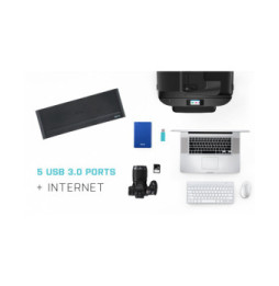 i-tec USB 3.0 / USB-C / Thunderbolt 3, 3x 4K Docking Station + Power Delivery 85W (CATRIPLE4KDOCKPD)