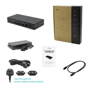i-tec USB-C/Thunderbolt 3 Triple Display Docking Station + Power Delivery 85W (C31TRIPLEDOCKPD) — image 8