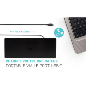 i-tec USB-C/Thunderbolt 3 Triple Display Docking Station + Power Delivery 85W (C31TRIPLEDOCKPD)