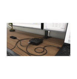 i-tec USB-C Dual Display Docking Station with Power Delivery 100 W + Universal Charger 100 W (C31DUALDPDOCKPD100W)